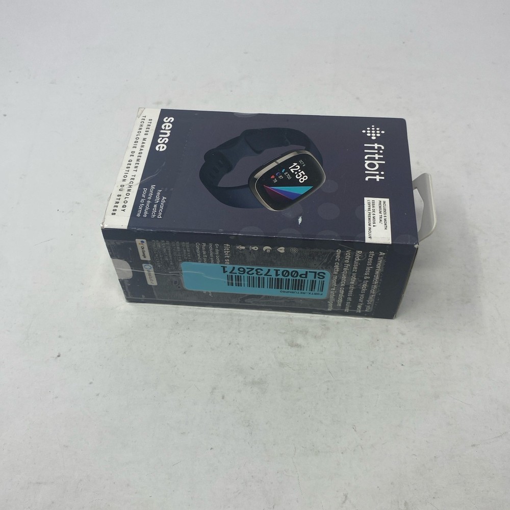 Fitbit Sense Smartwatch Lunar White/Soft Gold FB512GLWT