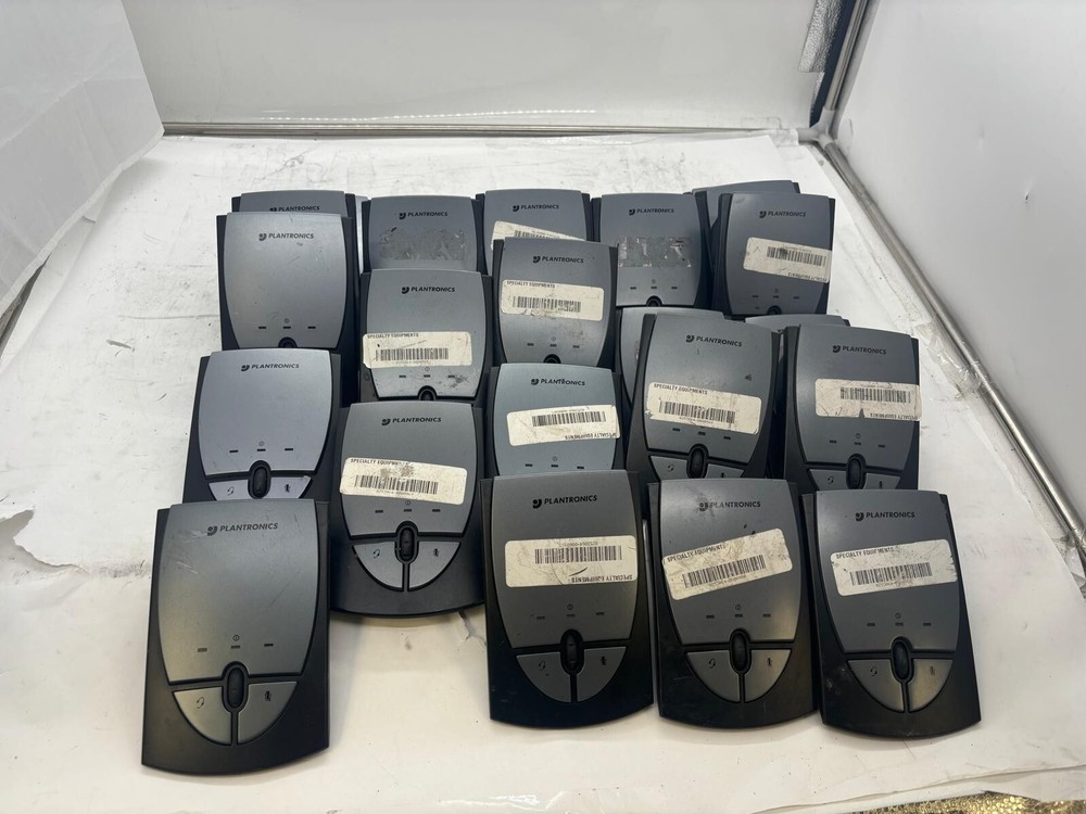 Lot of 25 Plantronics S12 Base