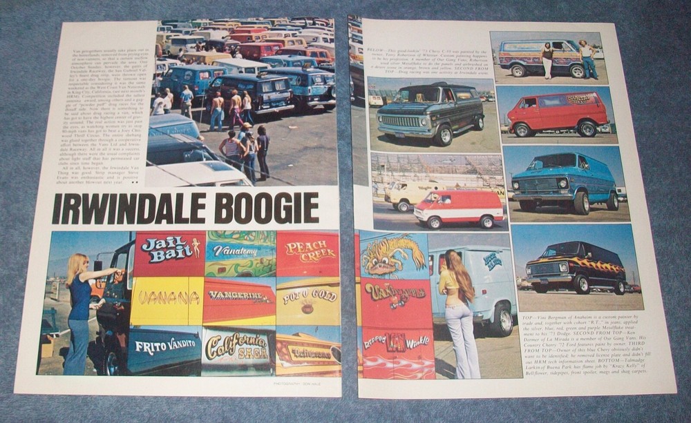 1973 Irwindale Van Thing Vintage Car Show Highlights Article