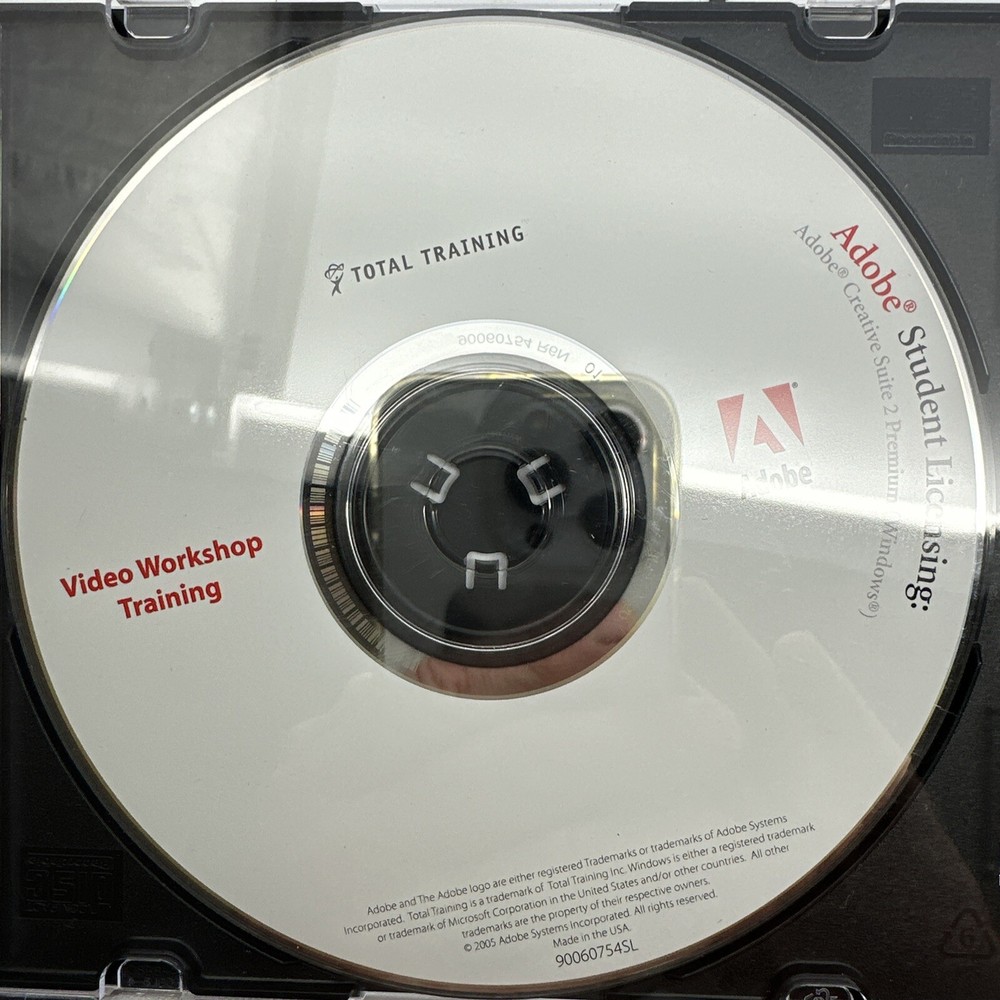 Adobe Creative Suite 2 Premium Mac Student Licensing Disc Set Only VG
