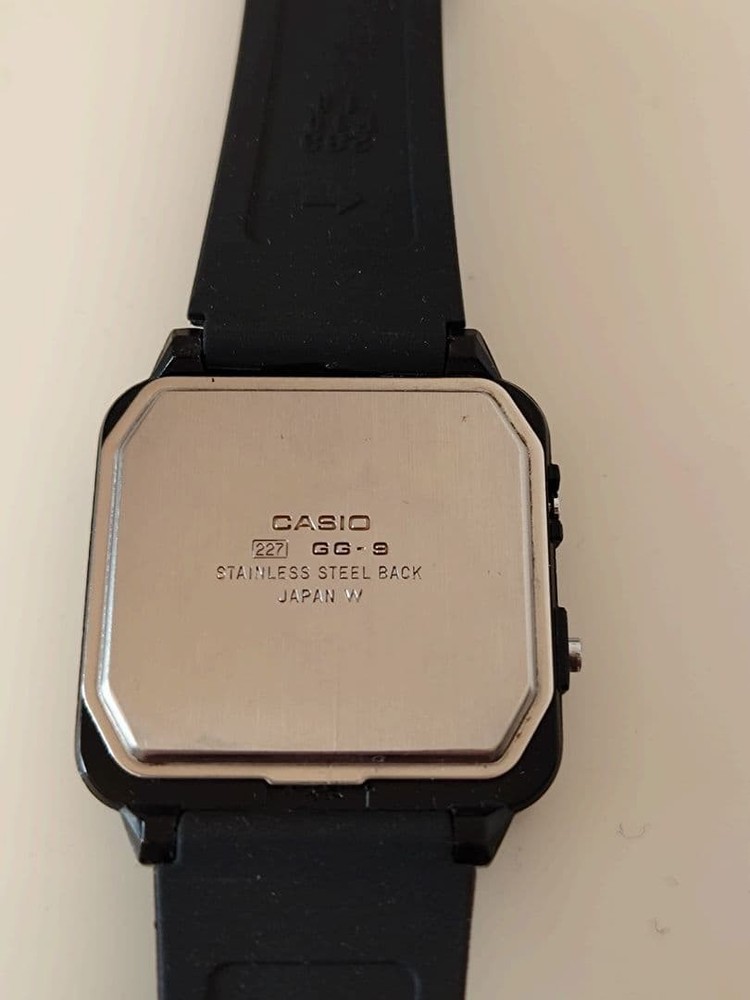 Working CASIO DG-8 Golf Timer Game Watch Digital Watch