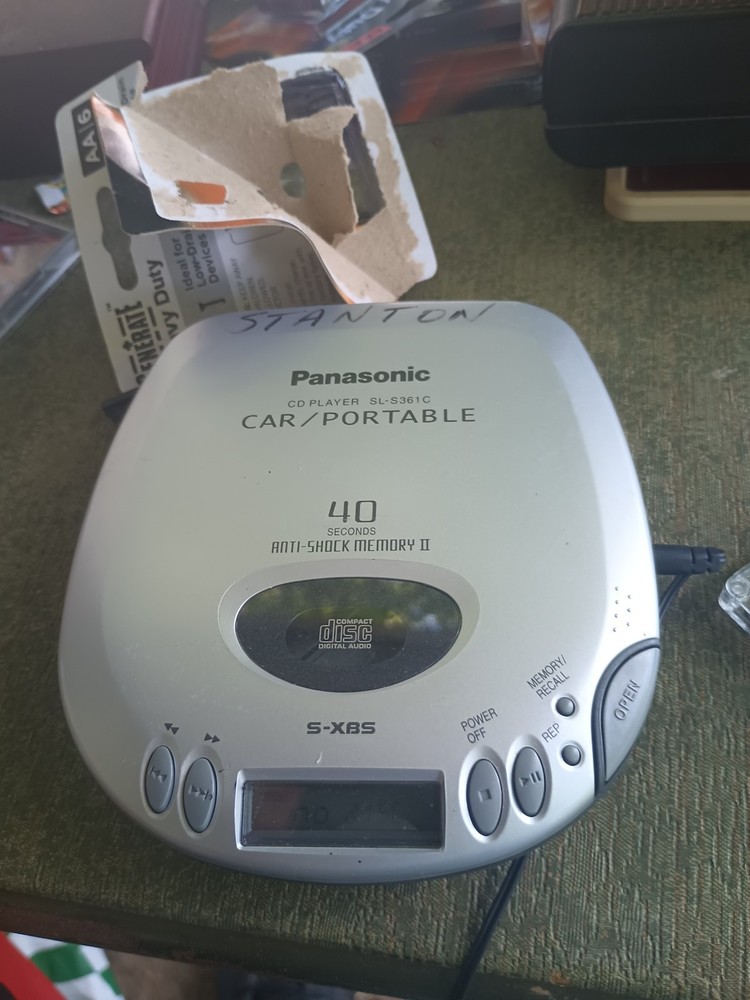 Panasonic SL-S361C Car/Portable CD Player