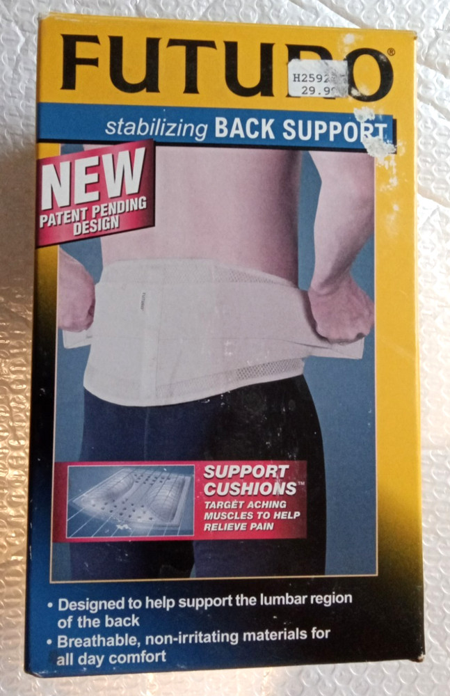 FUTURO  Comfort Stabilizing Back Support – Adjustable, Size L/XL