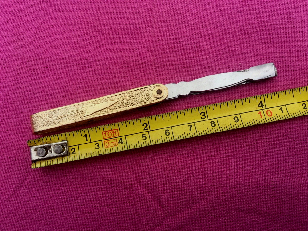 Vintage Manicure set Multitool 4 functions Space 1959 Rocket USSR