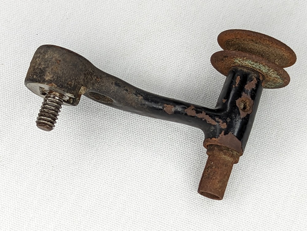 Antique White Rotary Sewing Machine Vintage Thread Guide