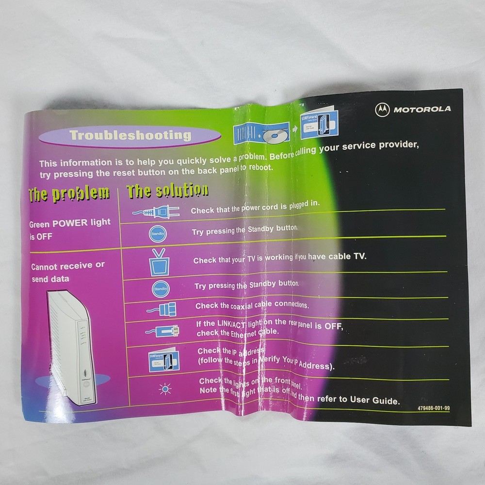 Motorola SB4100 DOCSIS External Cable Modem