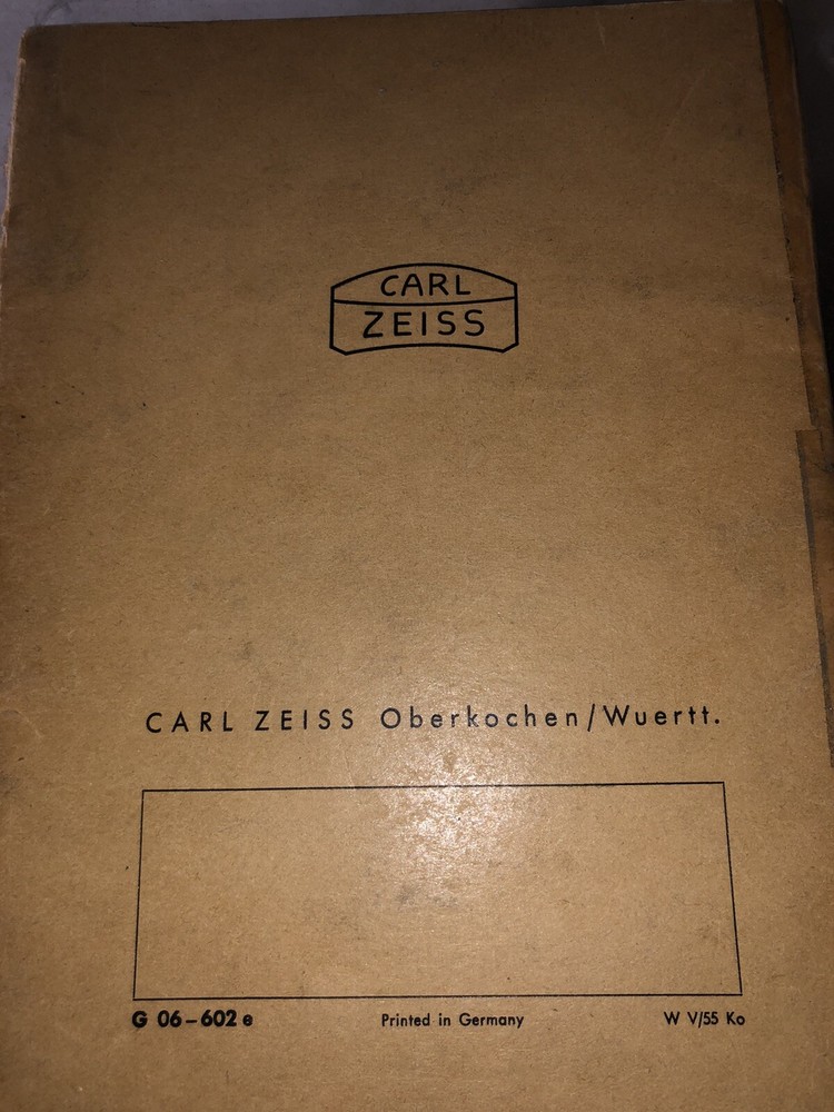 Carl Zeiss Microscope