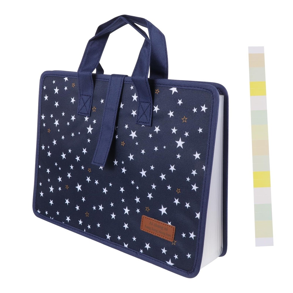 Expanding File Folder with Handle Portable Document Organizer Folder with 13 ...