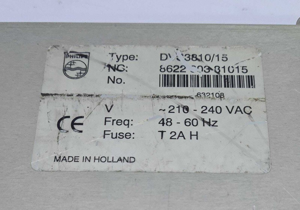 PHILIPS MPEG-2 RECEIVER DECODER DVS 3810/ 15