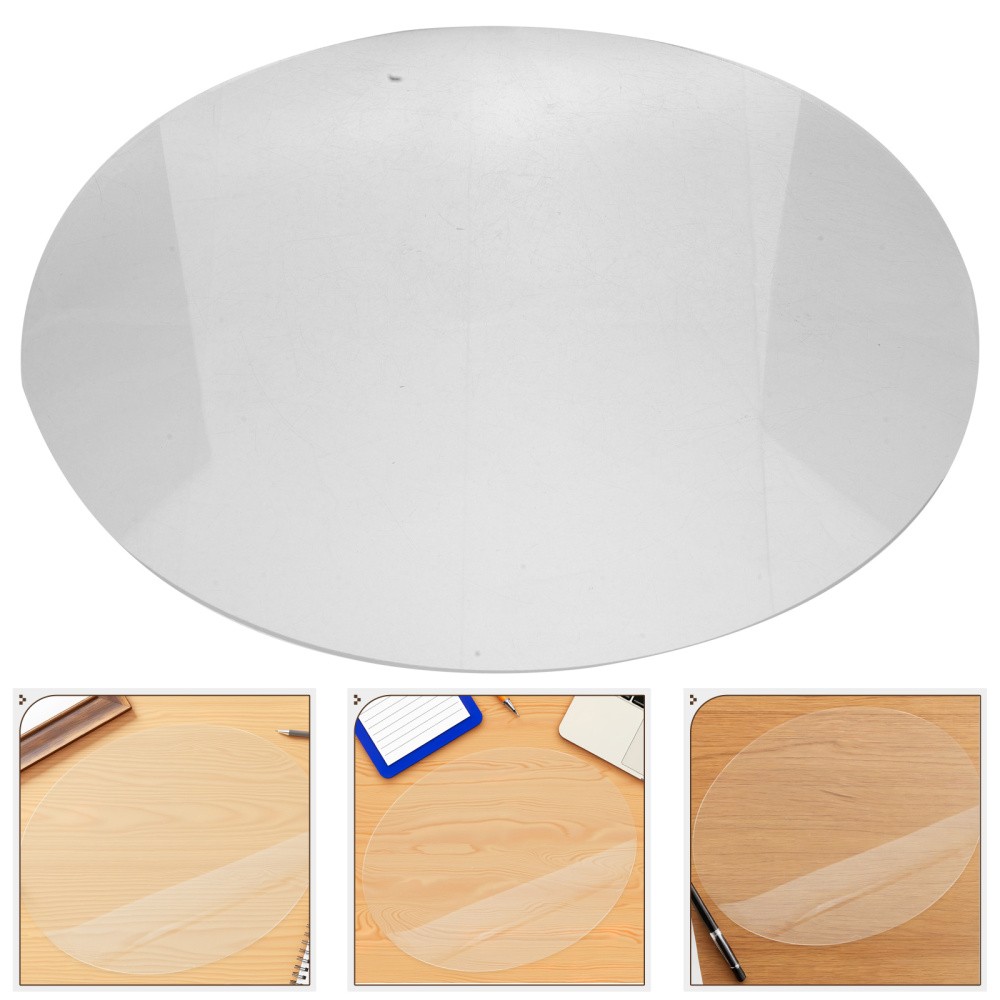 Transparent Acrylic Clock Face: 30 Cm Round Panel Dial - Modern Wall Decoration