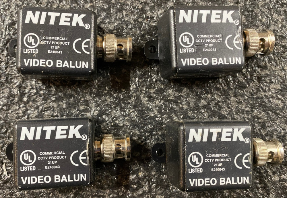 4 NITEK Model VB37 Video Balun