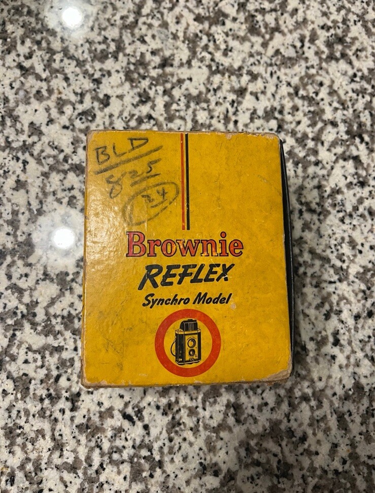 Brownie reflex synchro model camera