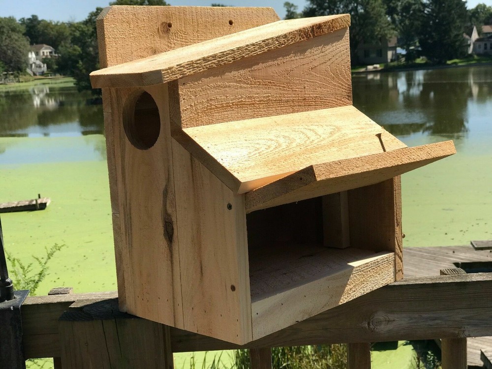 Squirrel House Nesting Box 3/4" Solid Cedar Owl 3 Different Sizes TOP SELLER!!!!