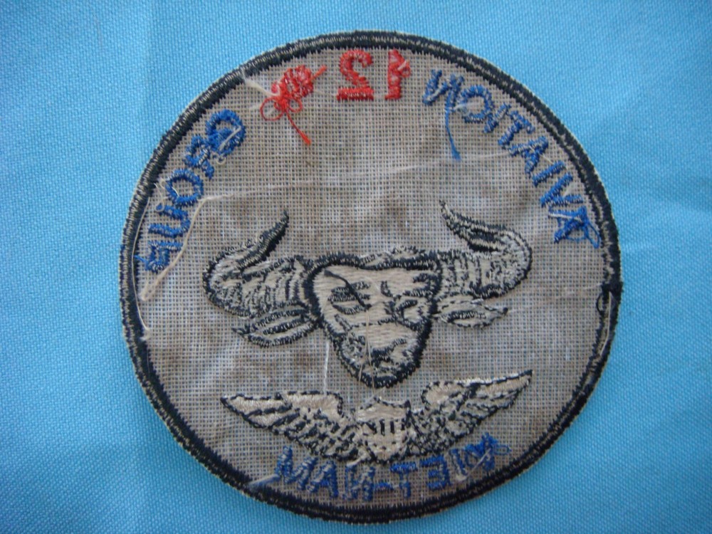 VIETNAM WAR PATCH, US ARMY 12th AVIATION GROUP