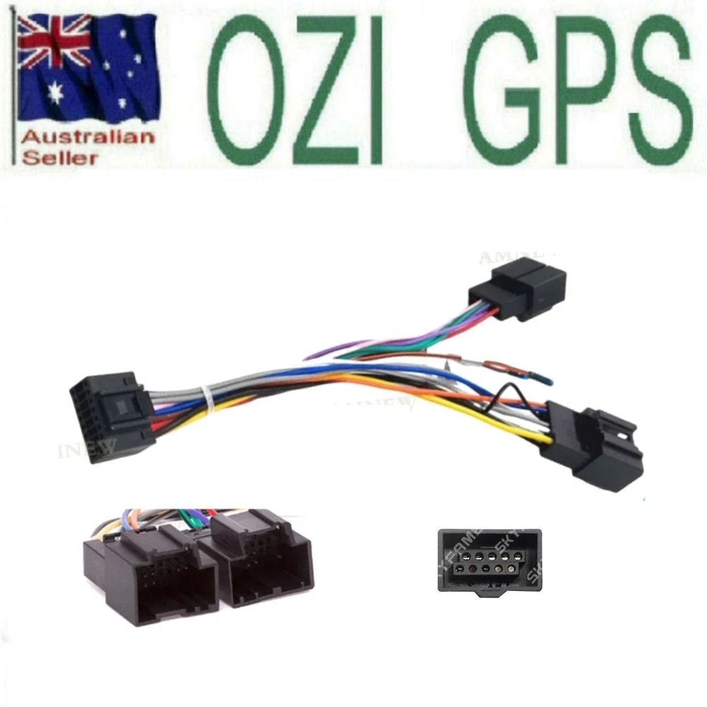 BARINA CAPTIVA 7 2006-2015 ANDROID HEAD UNIT INSTALL CABLING SPEAKERS STEERING
