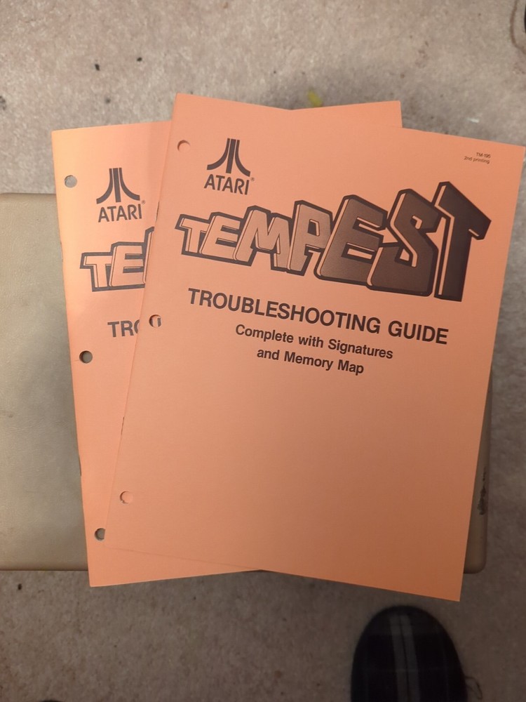 Tempest troubleshooting Guide For Arcade Board