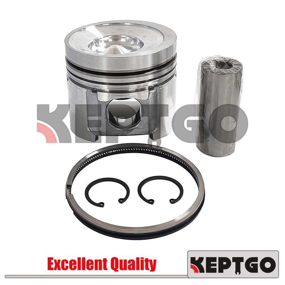1pc 4D95 Piston With Piston Ring Set STD For Komatsu