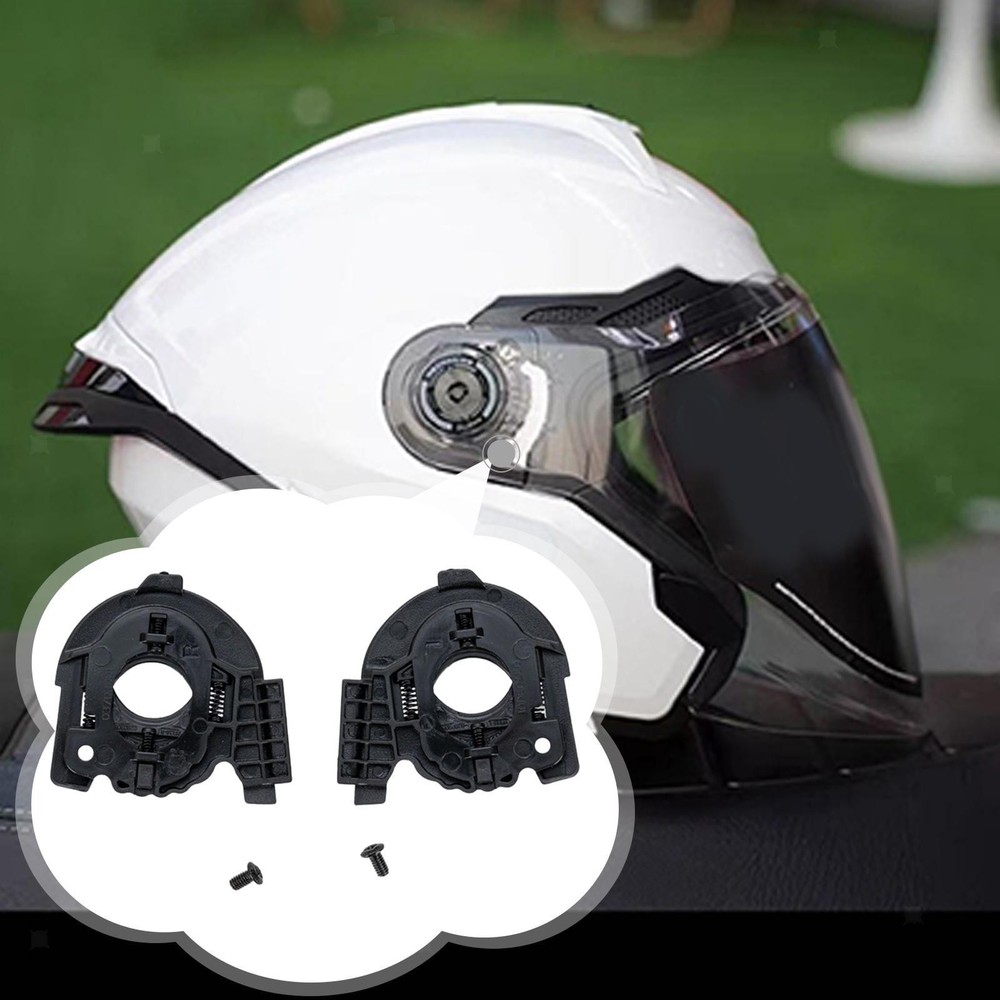2Pcs Helmet Visors Shield Base Left and Right Replacement