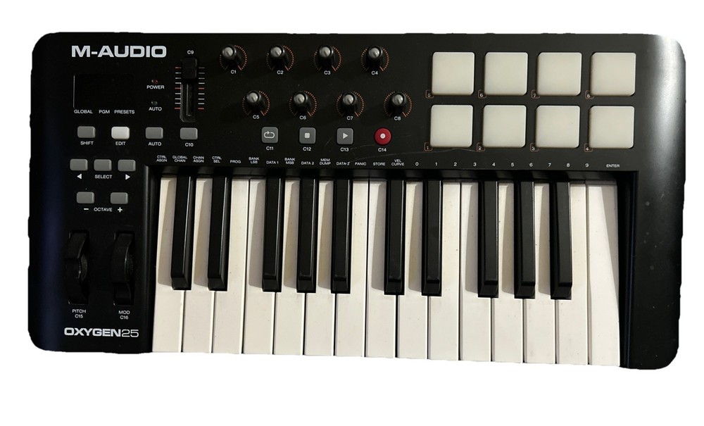 M-Audio Oxygen 25 MKV 25-Key USB Keyboard Controller Beat/drum Machine Studio