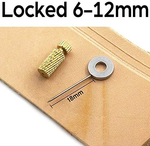 5 Sets DIY Leather Craft Hand Sewing Position Located Needle Positioning Tool