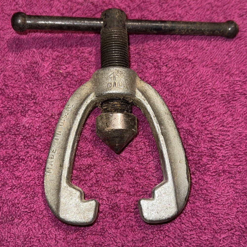 VINTAGE General Pipe Flaring Tool Set with Gauge USA 2 PC Set *NICE*