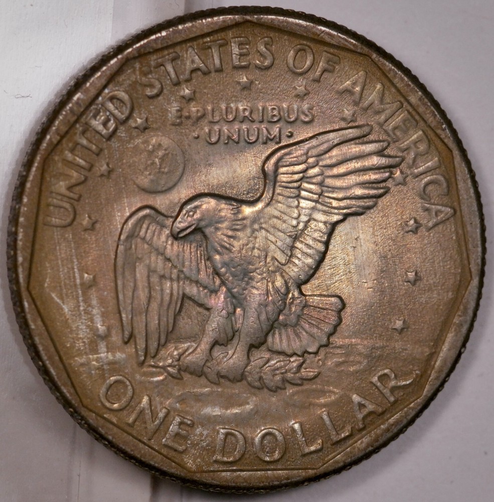 $1 1979 S SBA uncirculated, toned (E9)