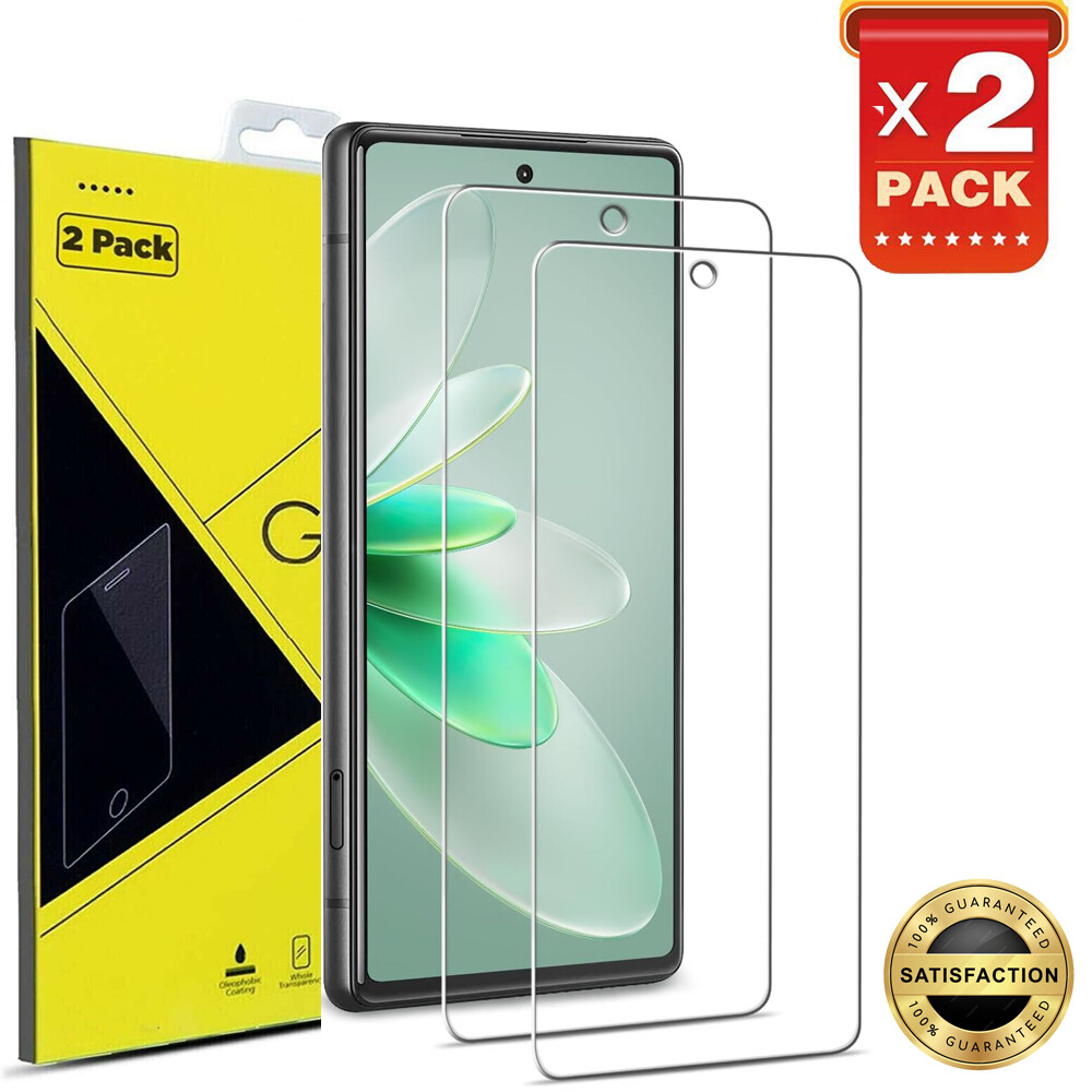 2Pack Tempered Glass Screen Protector For Google Pixel 7 / Pixel 7a