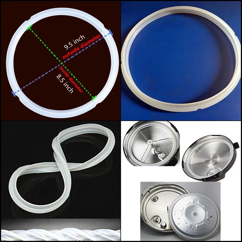 Sealing Ring Silicone for 5 Quart 6 QT Models Pressure Cooker Replacement Rubber