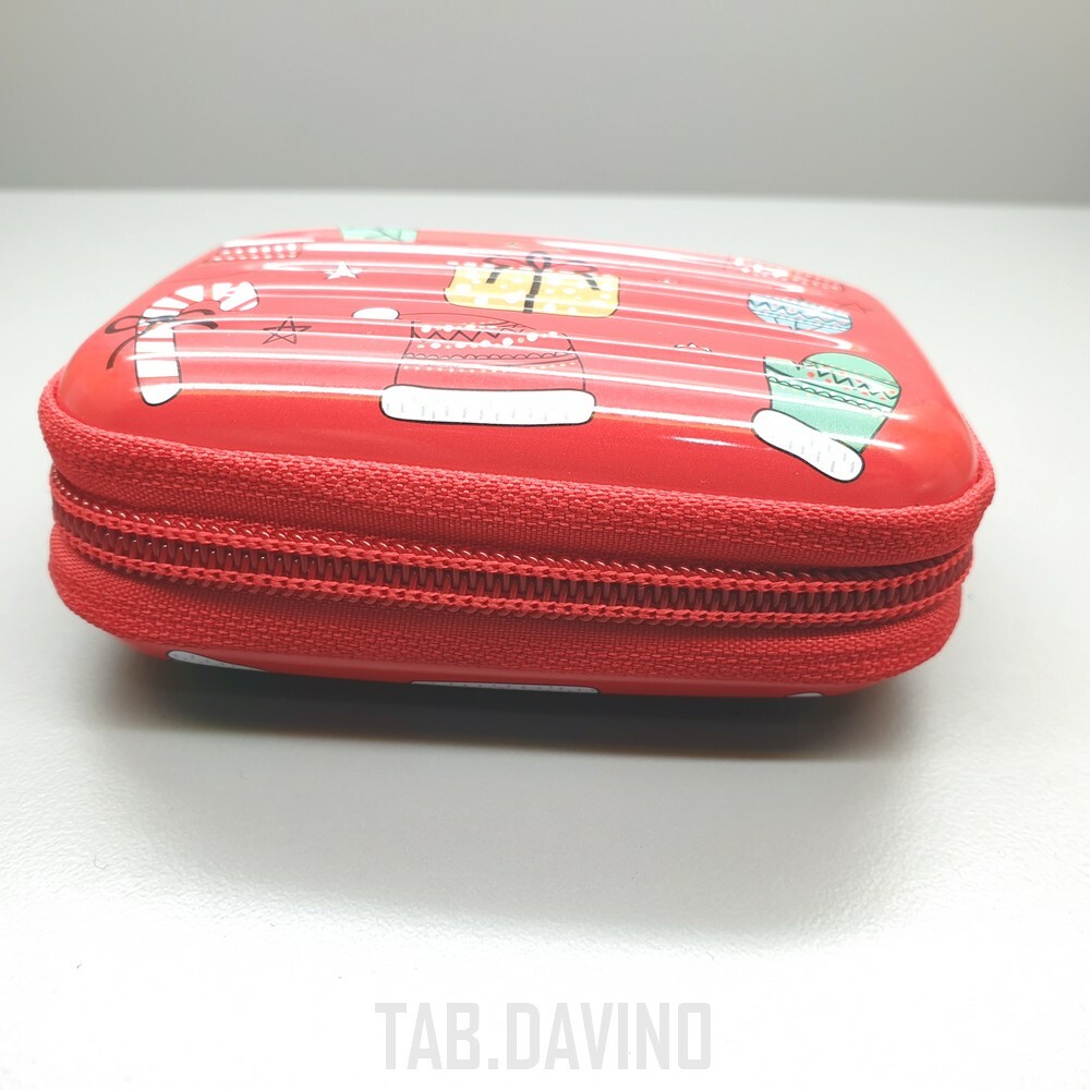CIGARETTE HOLDER OBJECTS WITH RED ZIPPER CHRISTMAS CHRISTMAS PS12