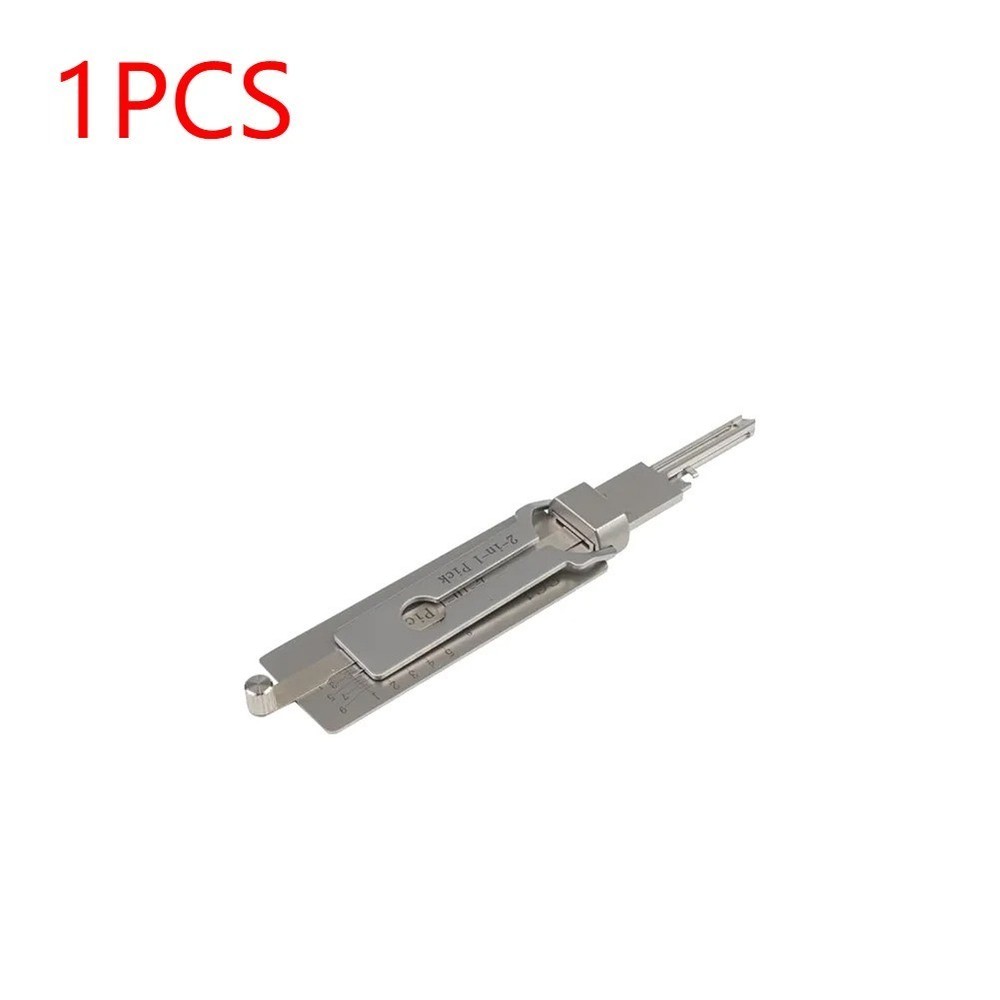 Key Decoder 2 In 1 Portable Lock Picking Set Hook And Pickup Tool Kit Ergonomic