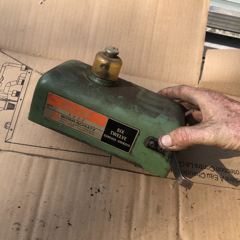 BOYAR SCHULTZ SURFACE GRINDER  612  COVER