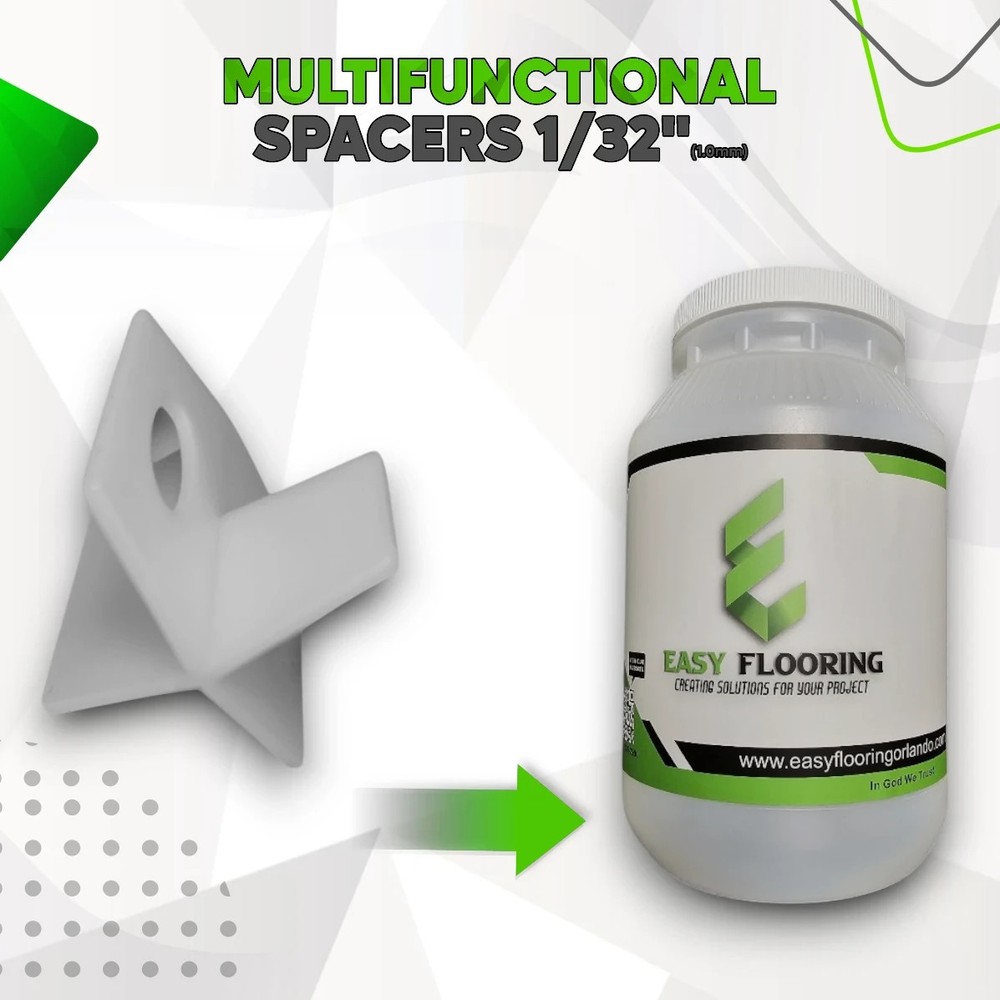 Multifunctional Spacer for Tile – Versatile Linear T & X Spacing
