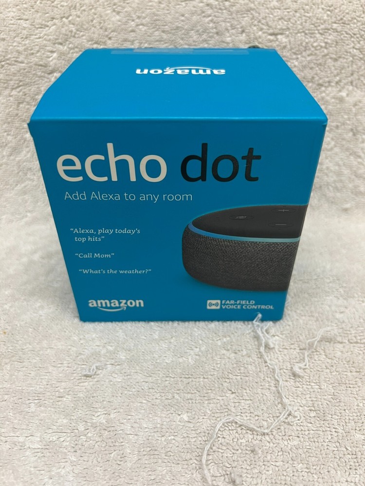 Amazon Echo Dot 3rd Generation Smart Speaker Alexa Certified - NO POWER ADAPTER!