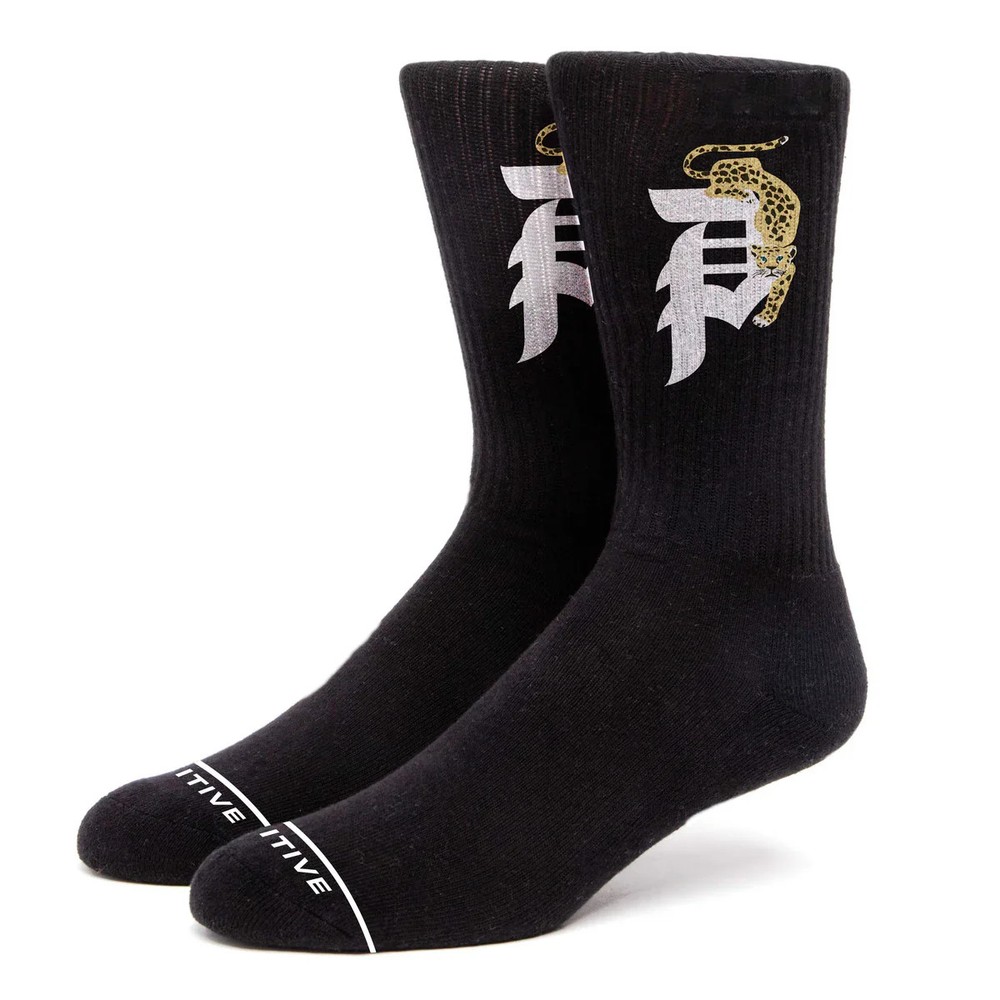 Primitive Skateboards Prey Sock - Black Crew Socks