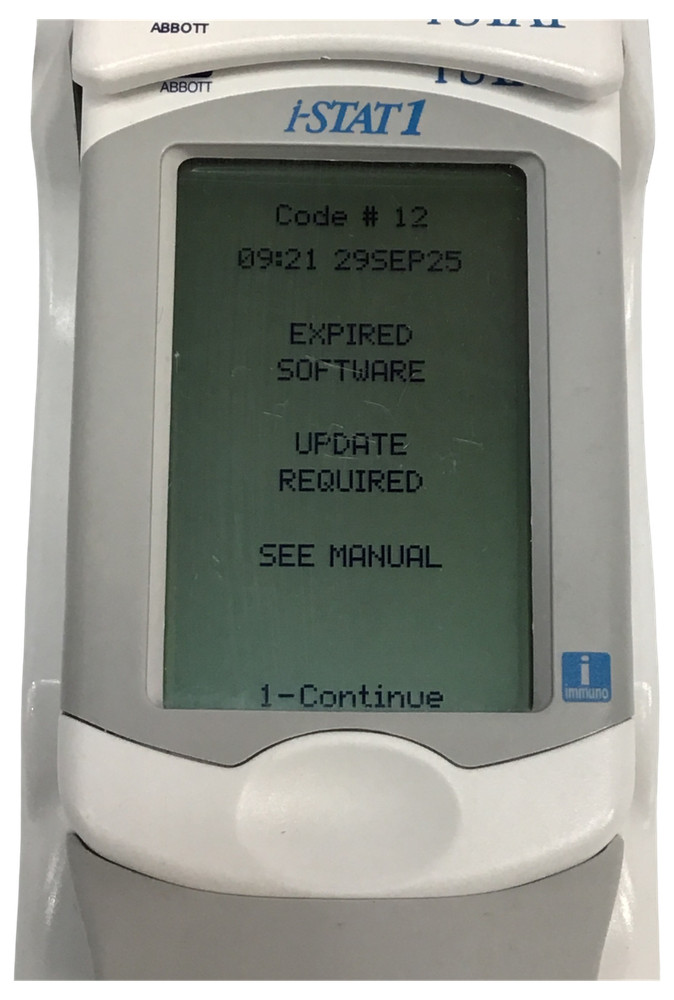 ABBOTT PORTABLE CLINICAL ANALYZER @