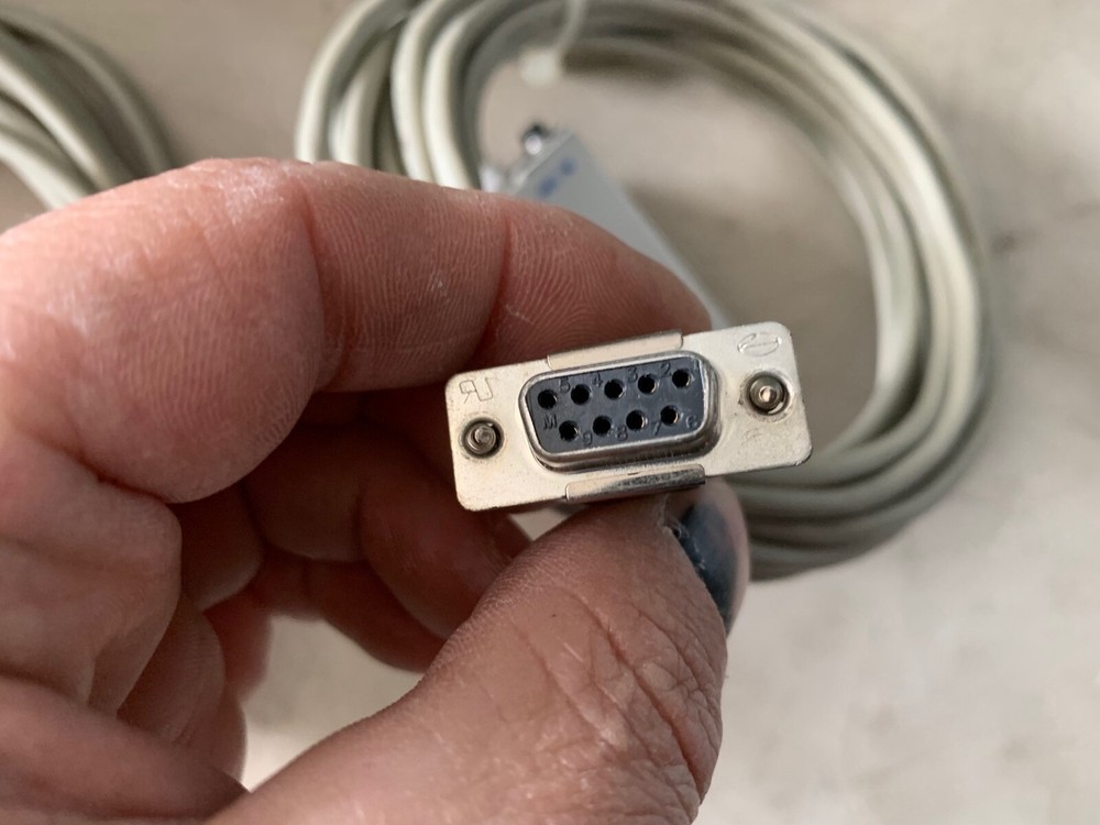 One (1) Genuine Keyence BL 180 Barcode Scanner w/cable, used