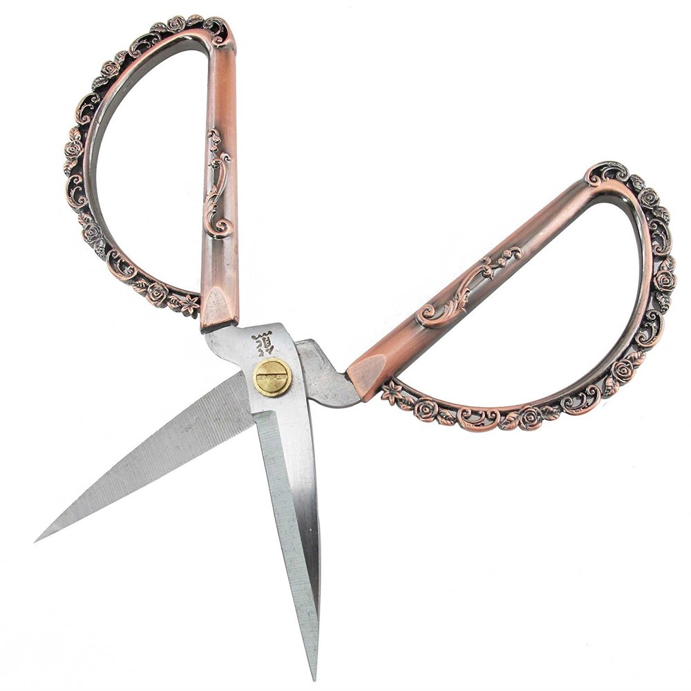 JubileeYarn Rose Pattern Embroidery Shears Scissors