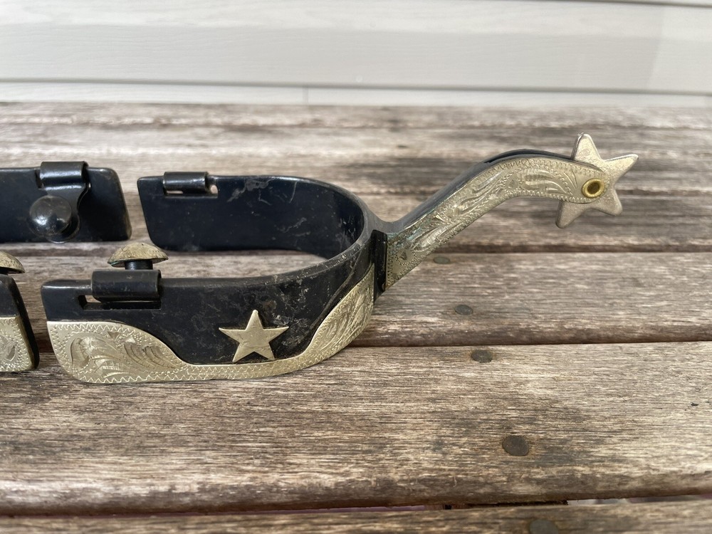 Western Spurs Used, Silver Stars