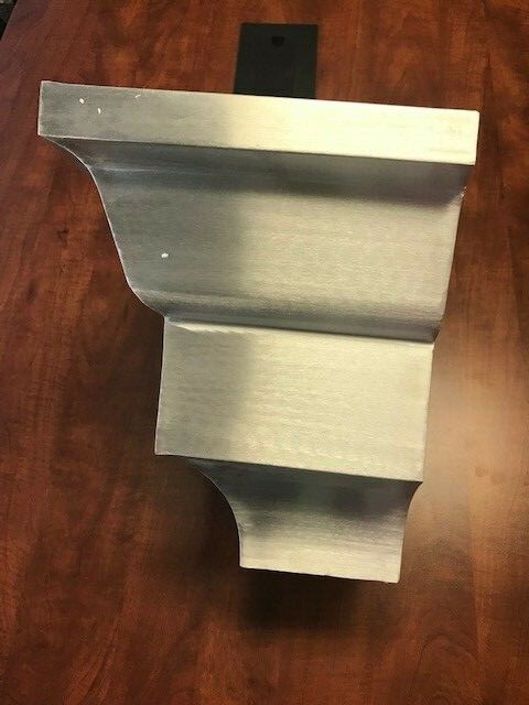 Aluminum Leaderhead/collector box
