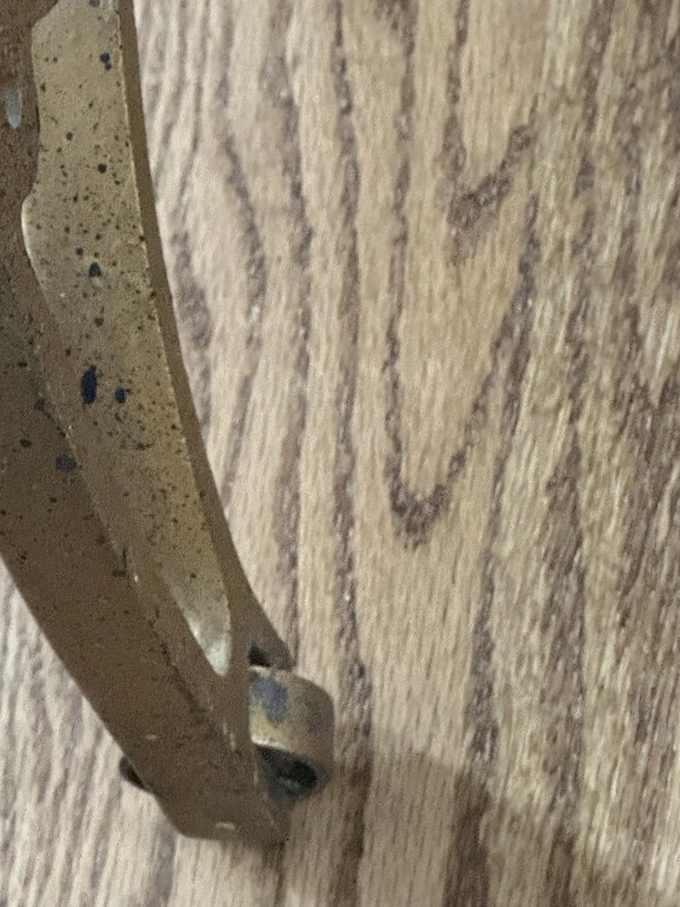 Vintage Chess Table Bronze with rolling feet