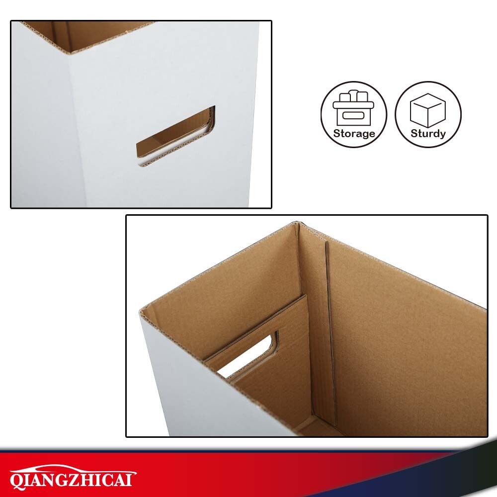 5Pcs Comic Books Storage Boxes Short Holds 150-175 Stackable Durable Archive NEW
