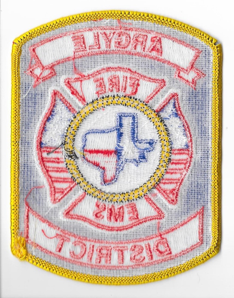 Argyle Fire District, Texas Shoulder Patch V1