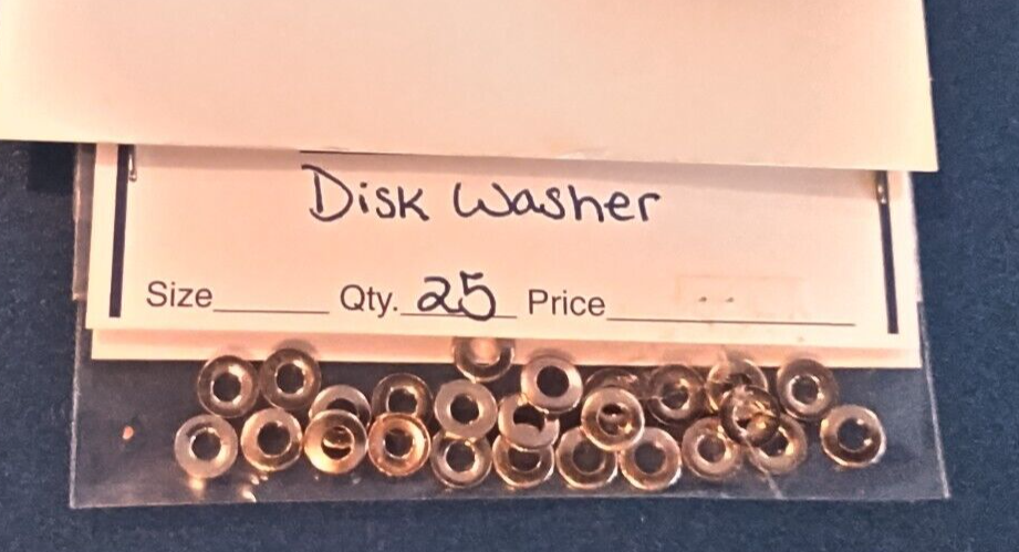 Cup Washers & Disk Washers For Making Fishing Lures