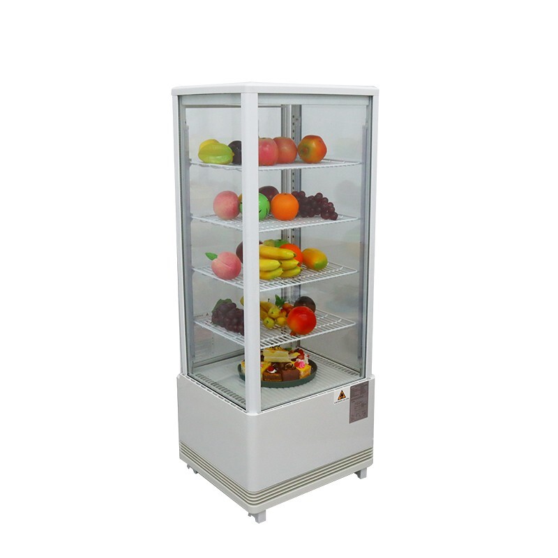 Refrigerated Cake Display Cabinet 110V 5 Layer Floor Showcase Automatic Defrost