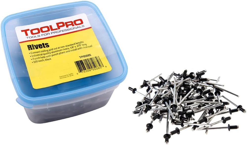 Pop Rivets for Ceilings, 1/8"
