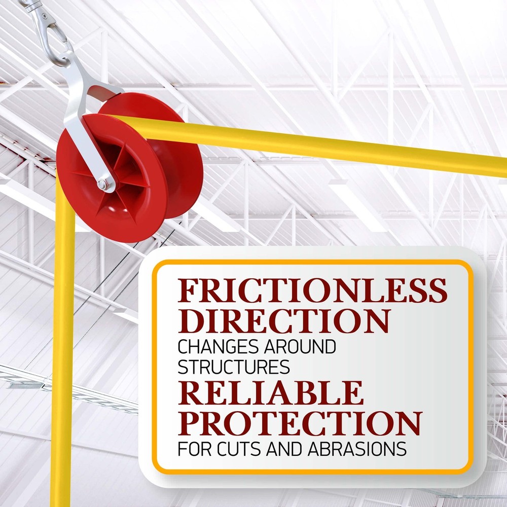 Pulling Pal Low Voltage & Network Cable Installation Pulley. The Cat5e & 6 Coax