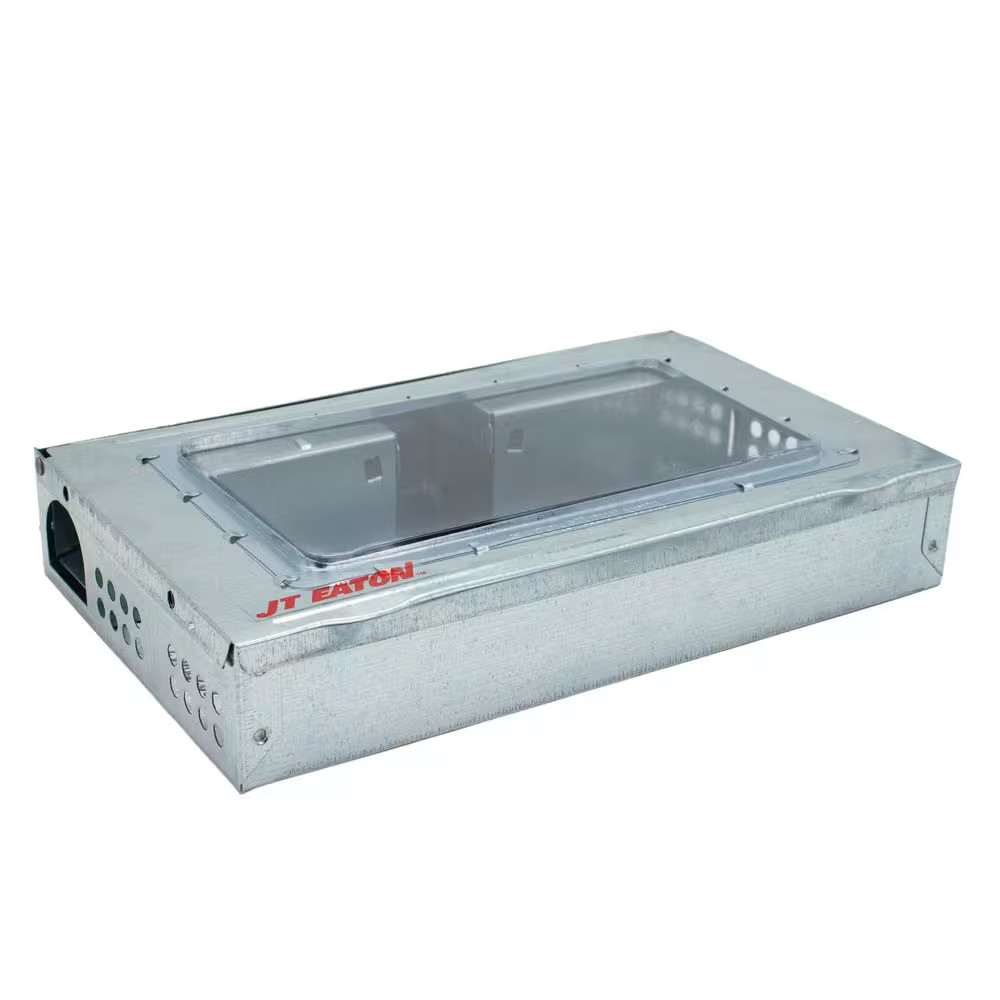 Repeater Low Profile Multi-Catch Mouse Trap Clear Inspection Window (12-Pack)