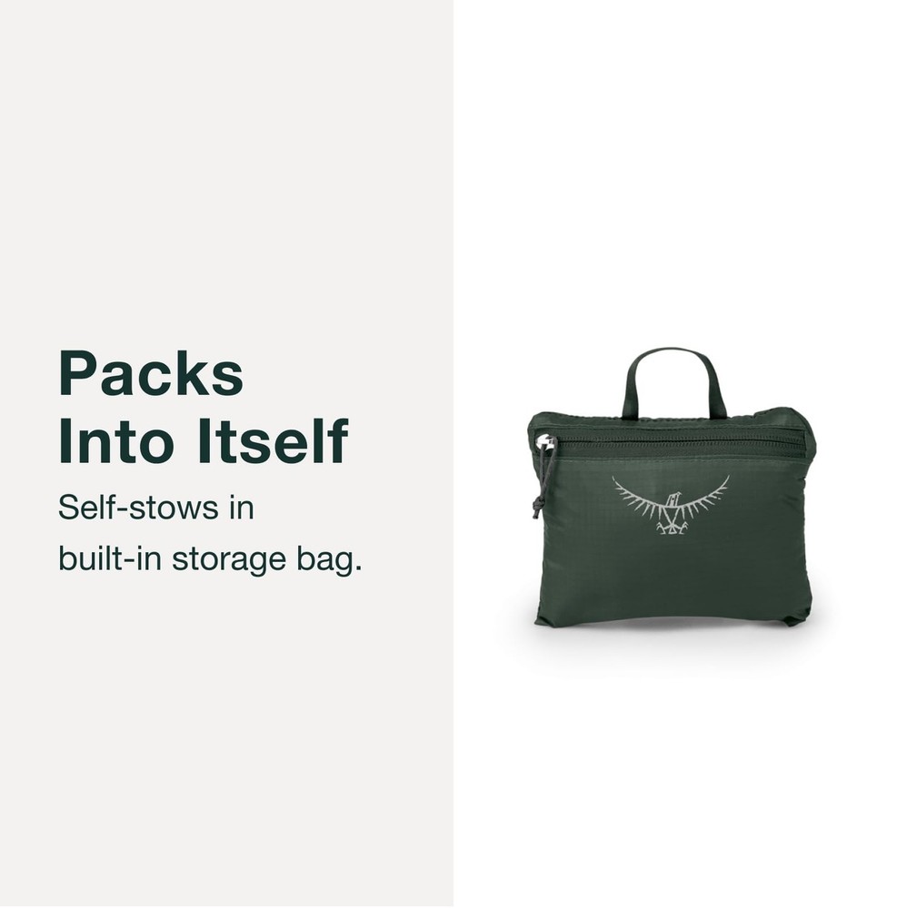 Osprey Ultralight Collapsible Stuff Pack - Lightweight, Packable O/S, Black