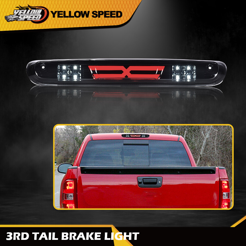 Fit For 2007-14 Chevy Silverado Sierra 1500 2500 3500 LED 3RD Third Brake Light