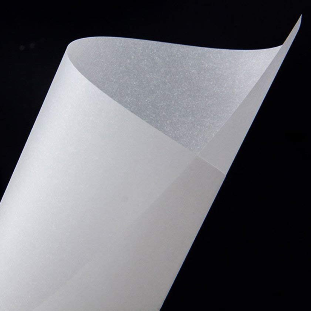 100Psc Tracing Paper Pad Sheets Quality Translucent Medium Surface 9 x 12 White